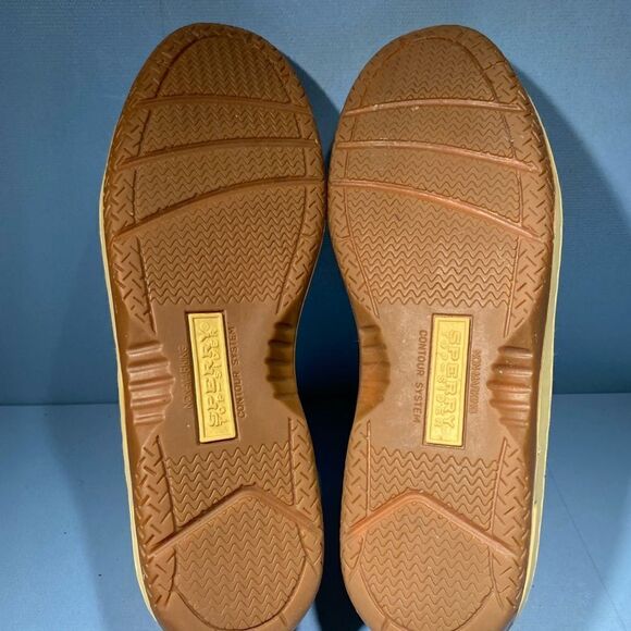 Sperry Intrepid Men's Size 10M Shoes Tan Leather Slip On Boat Shoes 0852822 - Picture 6 of 8